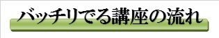 バッチリでる講座の流れ