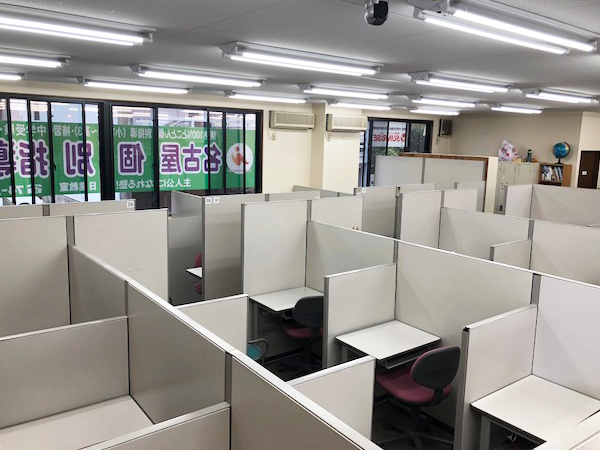 授業ブースの写真