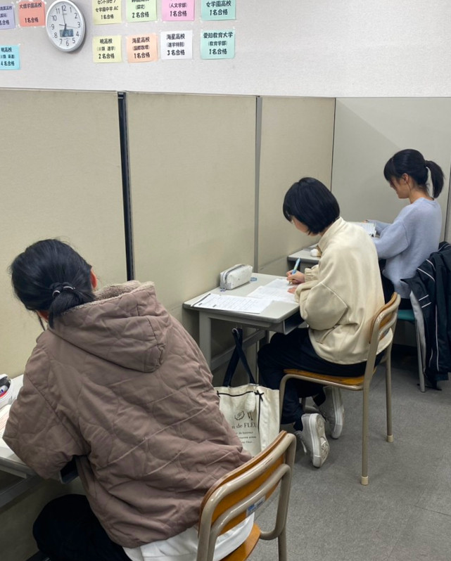 自習スペースの写真