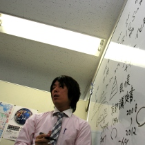 山下先生が授業をしている様子②