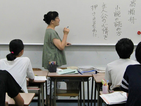 祥子先生の授業中の様子